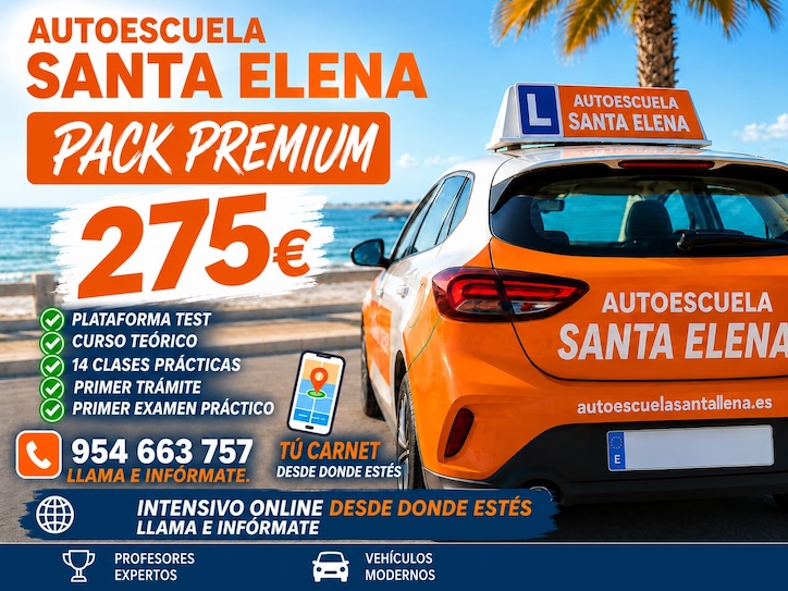 Pack Oferta Autoescuela Santa Elena